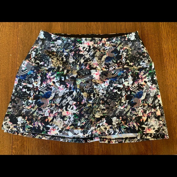 B Passionit Tennis skirt L colorful modern 15”, new - Picture 1 of 5